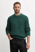 Pulover z dodatkom volne Calvin Klein Jeans zelena barva, LV04RD311G