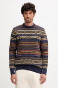 Barbour sweter męski wełniany multicolor MKN1027