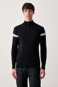 Fusalp sweter męski z wełną Wengen IV granatowy A2126