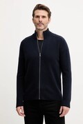 United Colors of Benetton kardigan wełniany męski kolor granatowy 1006U501C