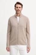 United Colors of Benetton kardigan wełniany męski kolor beżowy 1006U501C