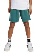 Детски къси панталони adidas в зелено с регулируема талия KC5405