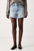 Levi's szorty damskie jeansowe CINCH MID-THIGH niebieskie high waist 003KI