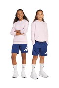 Дитячі бавовняні шорти adidas з принтом регульована талія JD2086