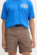 Σορτς adidas Originals Essentials χρώμα: καφέ, JW1081
