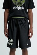 Σορτς adidas Originals Grfx Short χρώμα: μαύρο, JY2769
