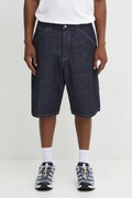 Τζιν σορτς NEIGHBORHOOD denim painter short pants ανδρικό, χρώμα: μπλε, 251AQNH-PTM04