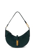 Polo Ralph Lauren torebka shopper damska zamszowa granatowa 428922880