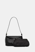 Patrizia Pepe geantă de piele culoarea negru, 8B0256 L148