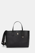 Torbica Tommy Hilfiger črna barva, AW0AW17459