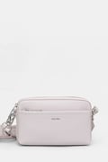 Τσάντα Calvin Klein χρώμα: μοβ, LV04F3094G