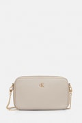 Calvin Klein torebka kolor beżowy LV04K1086G