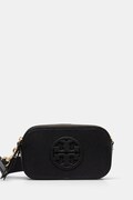 Шкіряна сумочка Tory Burch Miller колір чорний 171956-001
