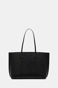 Tory Burch poșetă de piele Perry culoarea negru, 169476-001