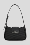 Шкіряна сумочка Karl Lagerfeld колір чорний A3W30049