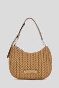 Kabelka Karl Lagerfeld K/WEAVE hnedá farba, A3W30147