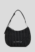 Kabelka Karl Lagerfeld K/WEAVE čierna farba, A3W30147