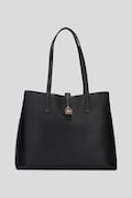 Karl Lagerfeld geantă de piele K/AUTOGRAPH culoarea negru, A3W30150