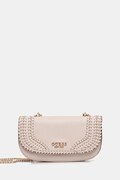 Τσάντα Guess TATUM χρώμα: μπεζ, HWNG96 67210