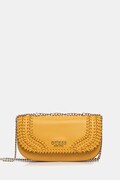 Τσάντα Guess TATUM χρώμα: κίτρινο, HWNG96 67210