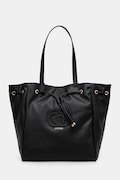 Τσάντα Guess CALEBRA χρώμα: μαύρο, HWBG95 36230