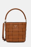 Guess poșetă MAYLEE culoarea maro, HWWG96 61030