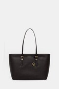Δερμάτινη τσάντα MICHAEL Michael Kors QUINN χρώμα: μπορντό, 30T5GQNT9L