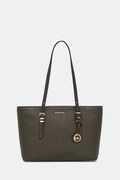 MICHAEL Michael Kors torebka skórzana QUINN kolor zielony 30T5GQNT2L