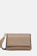 MICHAEL Michael Kors geantă de piele NESSA culoarea bej, 30T5G8ZM1L