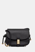 Pinko torebka skórzana kolor czarny 103831 A1ZX
