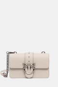 Pinko torebka crossbody damska skórzana biała 105856 A0F1