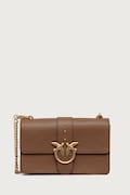 Pinko crossbody kabelka dámská kožená burgundská 105857 A0F1