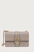 Pinko crossbody kabelka dámska kožená sivá 105857 A0F1