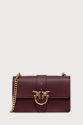 Pinko crossbody kabelka dámská kožená burgundská 105857 A0F1