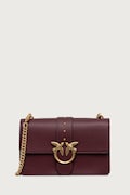 Pinko crossbody kabelka dámská kožená burgundská 105857 A0F1