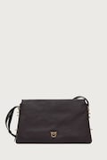Pinko torebka crossbody damska skórzana bordowa 105161 A0QO