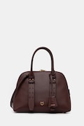 Кожена чанта Pinko в бордо 105906 A0QO