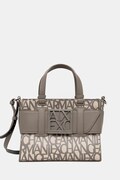 Armani Exchange torebka kolor beżowy 942690 3F742