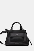 Armani Exchange чанта crossbody дамска от имитация на кожа черна XW001546 AF17019