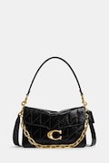 Coach leather handbag Tabby black color CAF55