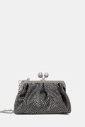 Weekend Max Mara poșetă EMY culoarea argintiu, 2525516135600