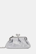 Weekend Max Mara poșetă EMY culoarea argintiu, 2525516135600