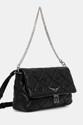 ZADIG&VOLTAIRE torebka skórzana kolor czarny LWBA04058