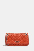 ZADIG&VOLTAIRE torebka skórzana kolor pomarańczowy LWBA04053