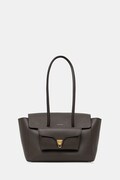 Coccinelle torebka shopper damska skórzana DOUBLE BEAT zielona E1.T8A.11.02.01
