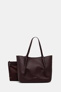 Marc O'Polo poșetă de piele culoarea bordo, 50819650201109