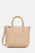 Lacoste torebka tote damska z imitacji skóry beżowa NF5126AA