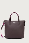Lacoste torebka tote damska z imitacji skóry bordowa NF5126AA