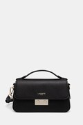 Lacoste torebka skórzana kolor czarny NF5099PH