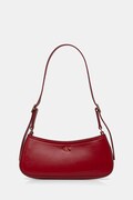 Calvin Klein чанта дамска от имитация на кожа бордо LV04F3170G